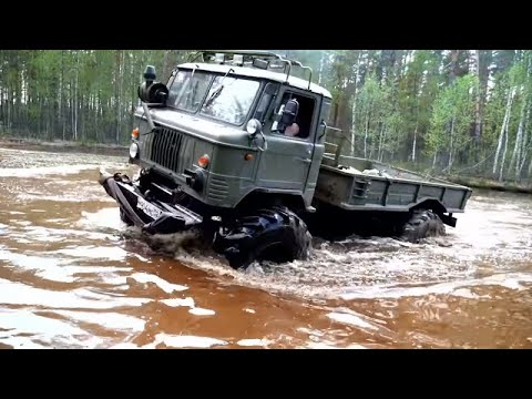 Видео: ГАЗ 66 ШИШИГА "СЛОН" и ВЕЗДЕХОДЫ в болоте и на бездорожье