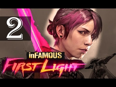 Видео: Прохождение Infamous:First Light Часть 2-Мочим акул (Полностью на русском)