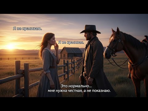Видео: «Я не КРАСИВАЯ», — прошептала она. Ковбой ответил «Это нормально… мне нужна ЧЕСТНАЯ, а не показная»