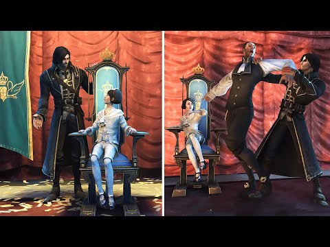 Видео: Dishonored — все 3 концовки (высокий хаос / низкий хаос / полный хаос) + титры