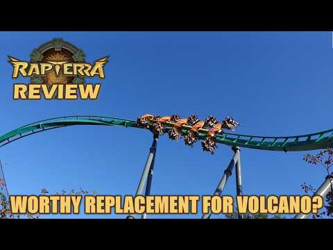 Видео: Обзор Rapterra, Kings Dominion выпустили B&M Wing Coaster | Достойная замена Volcano?