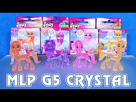 Видео: My Little Pony - Кристальные фигурки по пятому поколению G5