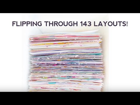 Видео: Пролистываю 143 макета!
