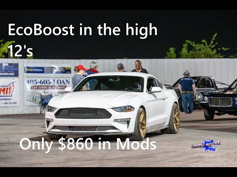 Видео: Результаты дрэг-стрипа настроенного EcoBoost Mustang
