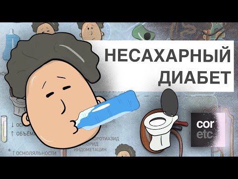 Видео: Несахарный диабет (Diabetes insipidus).