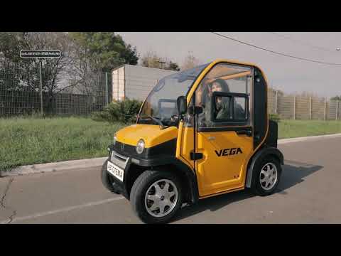 Видео: Mini Electric Car Vega Mario. Обзор мини электромобиля Vega Mario от Авто Темы.