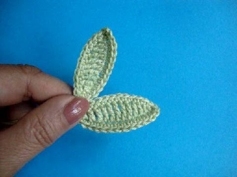 Видео: Вязание крючком - Как вязать листики How to crochet leaf  Урок 309