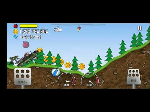 Видео: Играю hill climb racing