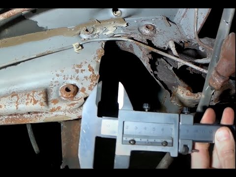 Видео: VW Transporter T2 - ремонт кузова  -  ЧАСТЬ 4 - востановление сгнившего лонжерона.