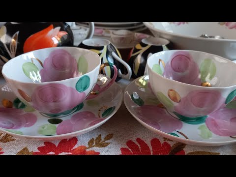 Видео: Сад-огород . Новинки фарфор и вышивка!!!