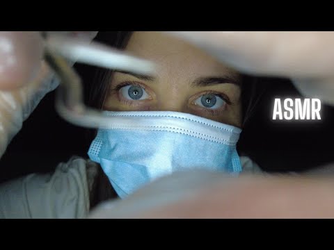 Видео: АСМР ДОКТОР ОСМОТРИТ  и полечит ТВОИ ГЛАЗКИ 💓ASMR🩺 *звуки рта, мурашки*