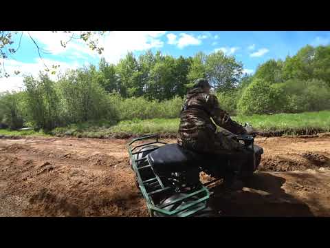 Видео: Техника дарит эмоции, легкий трехколесный мотовездеход