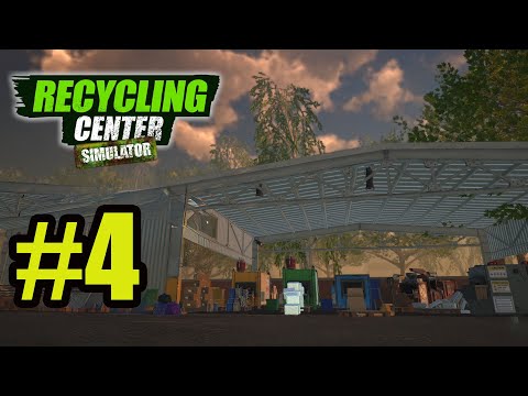 Видео: Recycling Center Simulator gameplay на русском #4 развиваем бизнес