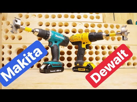 Видео: MAKITA против DEWALT. Битва Шуруповертов.