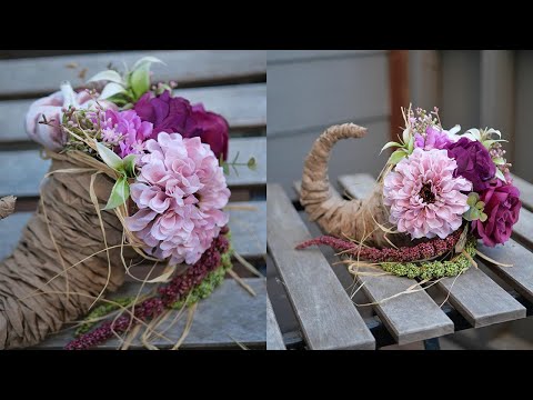 Видео: Пробую делать РОГ и собираем композицию / DIY TSVORIC