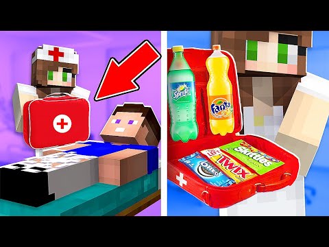Видео: КАК ПРОНЕСТИ СЛАДОСТИ В БОЛЬНИЦУ В МАЙНКРАФТ ?!
