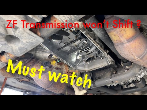 Видео: Трансмиссия ZF не переключается, обслуживание трансмиссии ZF, гидроблок, BMW, Jaguar, Range Rover