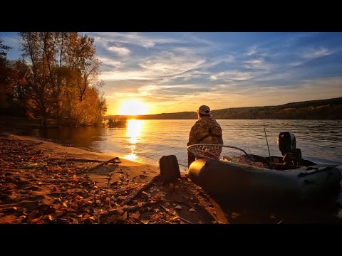 Видео: Рыбалка на троллинг, в конце сентября