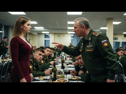 Видео: Полковник, оскорбивший девушку в кафе у воинской части, на следующий день лишился погон.