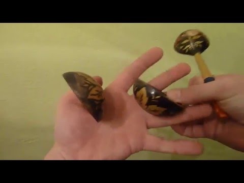 Видео: Игра на трех ложках. 1 часть.