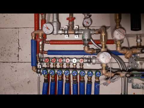 Видео: Монтаж водопровода трубами Rehau в Москве.