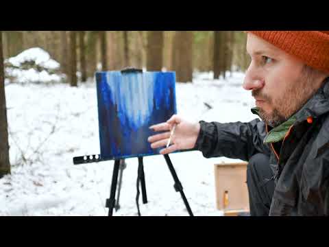 Видео: Пленэр 1. Этюд акрилом Malevich/Самое главное это делать