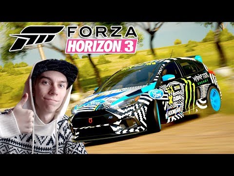 Видео: FORZA HORIZON 3 - МОНСТР ДРИФТА FORD FOCUS RS HORIZON EDITION