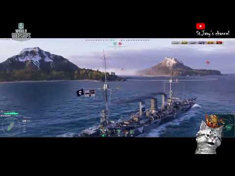 Видео: World of Warships Чутька покатался на кораблях #1