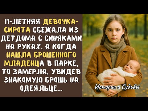 Видео: 11-летняя СИРОТА сбежала из детдома и нашла МЛАДЕНЦА под кустом... А едва взглянула на одеяльце...