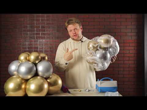 Видео: Мастер класс Шары с краской