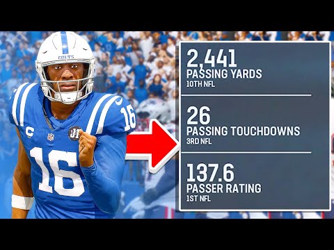 Видео: Наша атака исторически хороша в серии Madden 26 Colts!