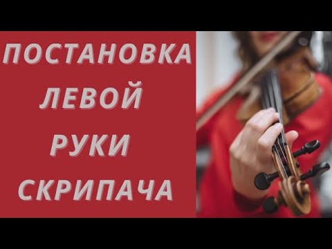 Видео: Постановка левой руки скрипача.Как правильно держать скрипку.