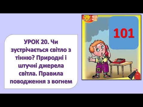 Видео: ЯДС 2 клас. Урок 20. Природні й штучні джерела світла. Правила поводження з вогнем.