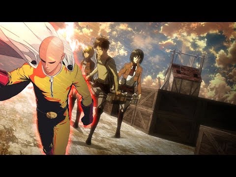 Видео: САЙТАМА ПОПАЛ В МИР АТАКА ТИТАНОВ ЧАСТЬ 1