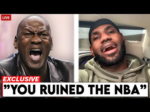 Видео: Майкл Джордан только что унизил Леброна Джеймса одним предложением