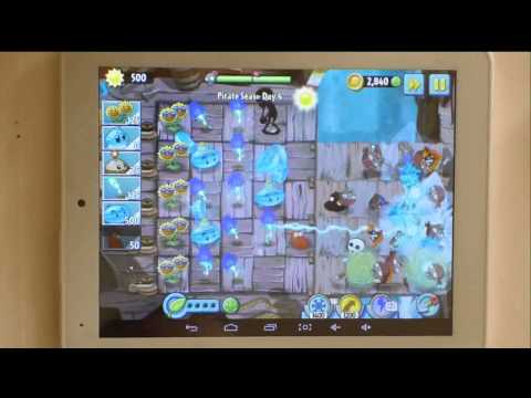 Видео: Растения против зомби 2 : прохождение Pirate Seas Миссия 4-5