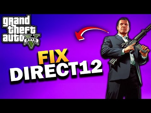 Видео: Как исправить ошибку ERR GFX D3D NOD3D12 «Не найден адаптер DirectX 12 или среда выполнения в GTA...