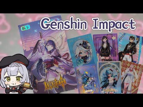 Видео: РАСПАКОВКА карточек Genshin Impact / Крутые редкости!
