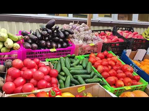 Видео: Кокшетау 🇰🇿, рынок, цены на овощи, фрукты и ягоды 