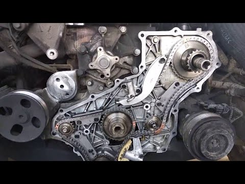 Видео: KIA Sorento 2,5 Турбодизель замена цепей ГРМ .
