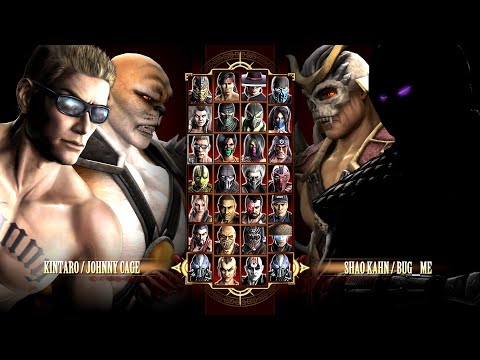 Видео: Игра за Kintaro & Johnny Cage в Mortal Kombat Komplete Edition на PC в 2K