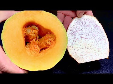 Видео: [Комбинация тыквы и таро] Никакой жарки или обжаривания! Приготовленное таким образом блюдо «вкуснее