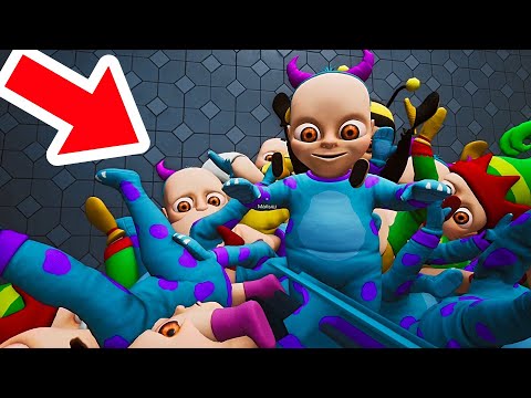 Видео: РЕЖИМ БОГА В ИГРЕ The Baby In Yellow