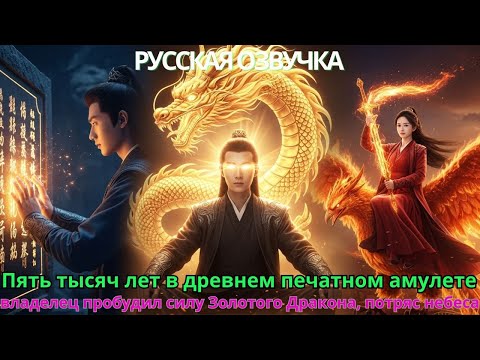 Видео: Пять тысяч лет в древнем печатном амулете — владелец пробудил силу Золотого Дракона, потряс небеса!
