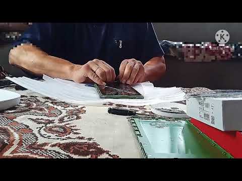 Видео: Замена сенсорного экрана на планшете BQ 7098G Armor Power.