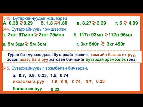 Видео: Аравтын бутархайг жиших,тоймлох