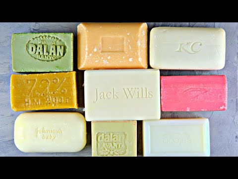 Видео: ASMR SOAP | Soap carving | Satisfying video | No talking | Резка сухого мыла АСМР|