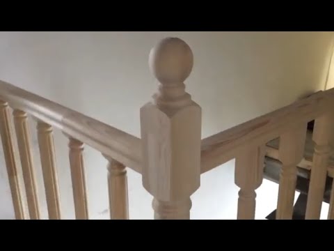 Видео: Скрытые крепления элементов деревянной лестницы