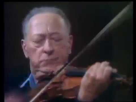 Видео: Яша Хейфец   Бах Чакона