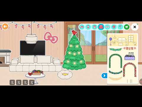 Видео: СТРОИМ НОВОГОДНИЙ ДОМ В  Toca Boca 